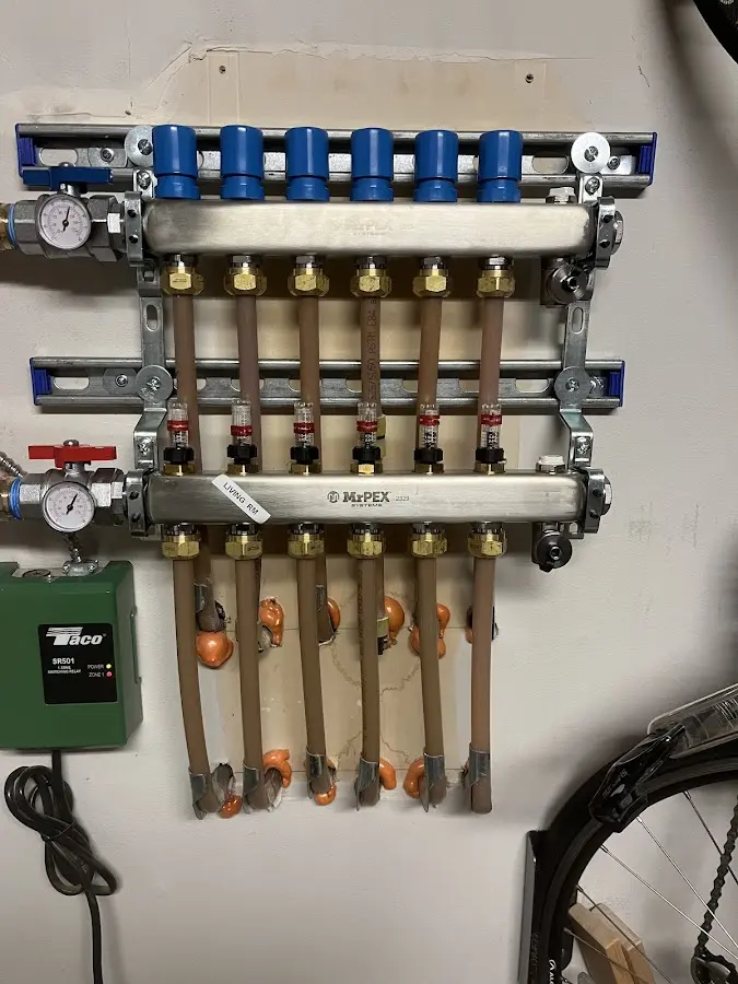 Plumber performing Leak Detection at a residential property in Piscataway